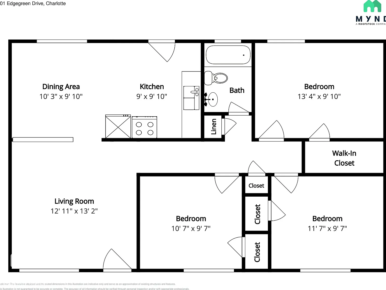 3 bed, 1.0 bath, 1000 sqft, $1,750 — Photo 2