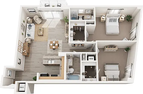 Floor plan B7