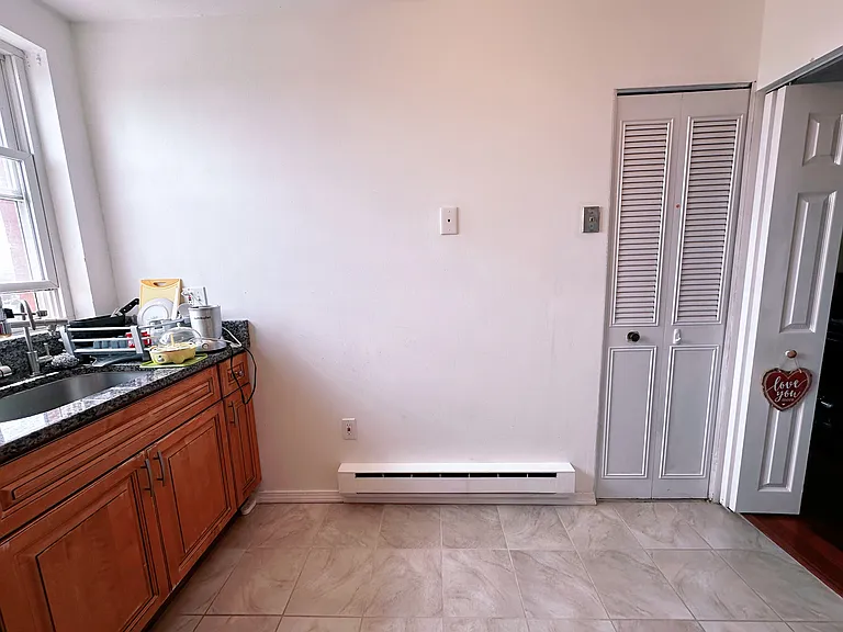 Kitchen with sunrise view