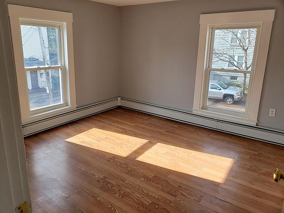 Master bedroom with large closet. Bright and sunny southern exposure.