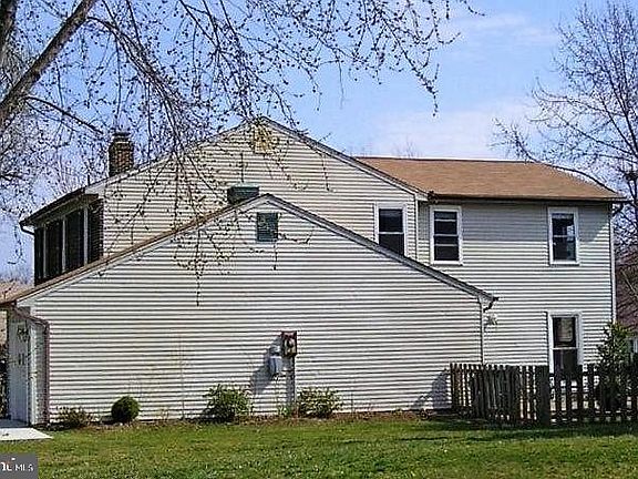 Side of home showing addition in rear