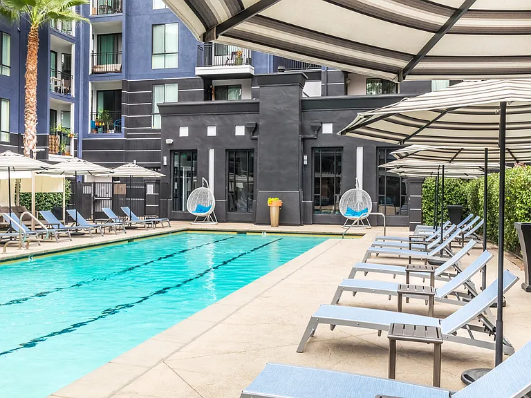 Pool Outdoor Day + Building