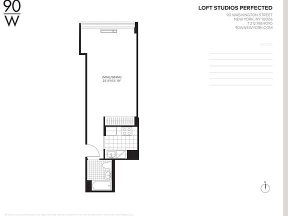2nd image of 90 Washington St APT 15H