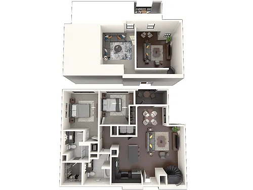 Floor plan Morris Loft