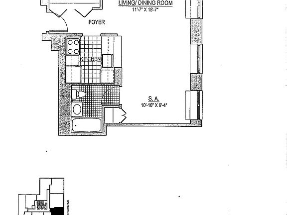 2nd image of 401 W 22nd St APT 5F