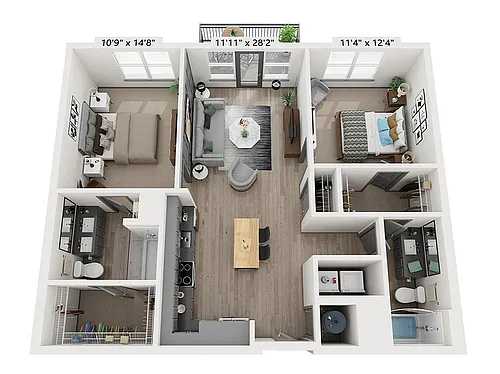 Floor plan The Pitman