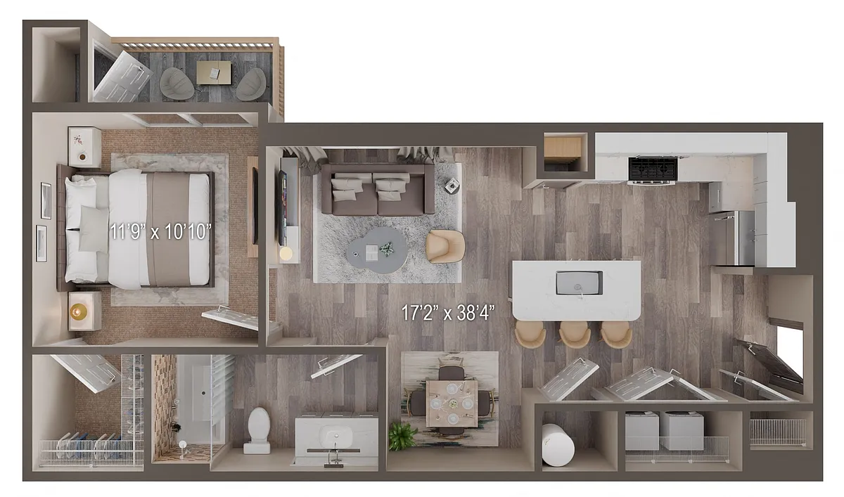 Floor plan Amethyst I