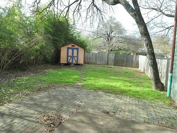Storage building in back yard