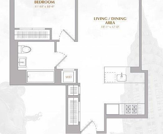 2nd image of 160 Madison Ave APT 35D