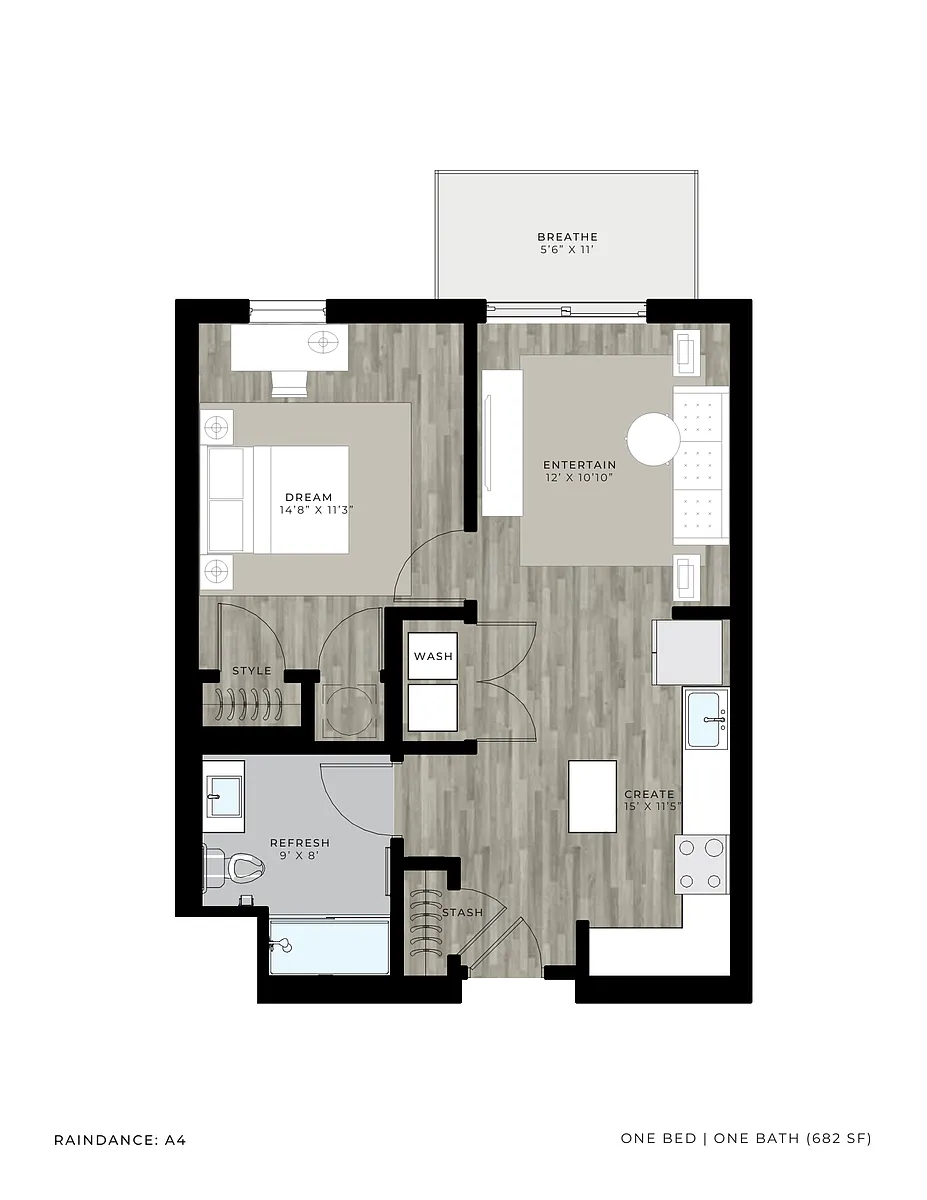 Floor plan A-4