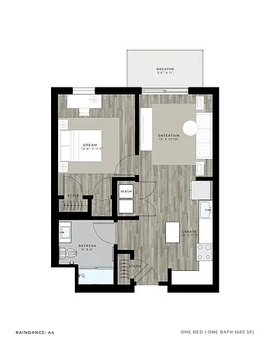 Floor plan A-4