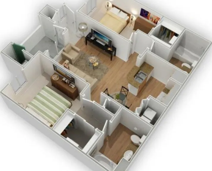 The Frontier (22AR) Floorplan Diagram