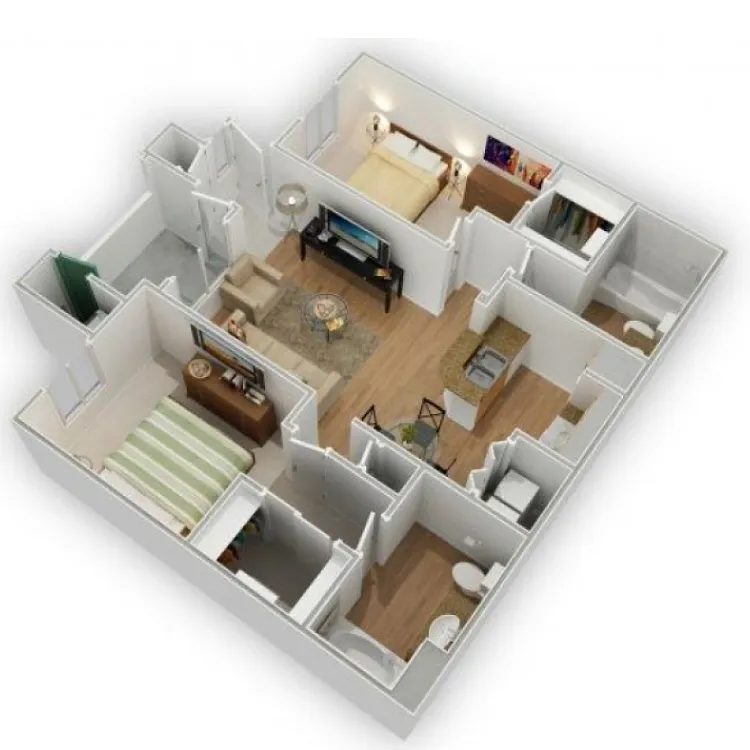 Floor plan The Frontier (22AR)