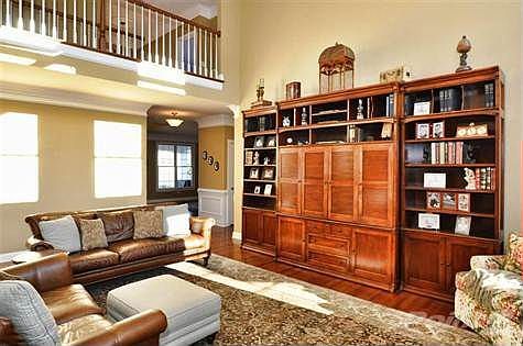 Greatroom is off the foyer and kitchen
