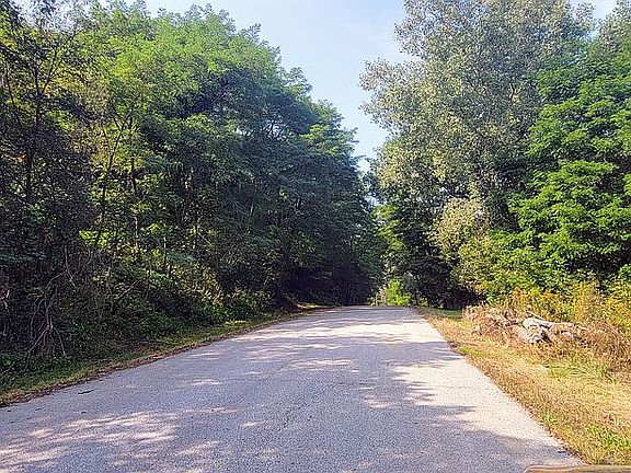 Driveway on L (facing west)