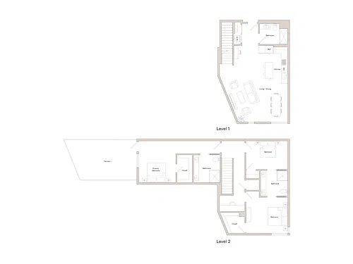 Floor plan C08 - Townhome