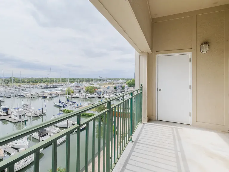 Balconies with Harbor Views