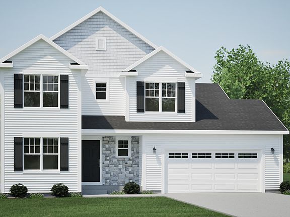 The Bridgeport - Craftsman Elevation