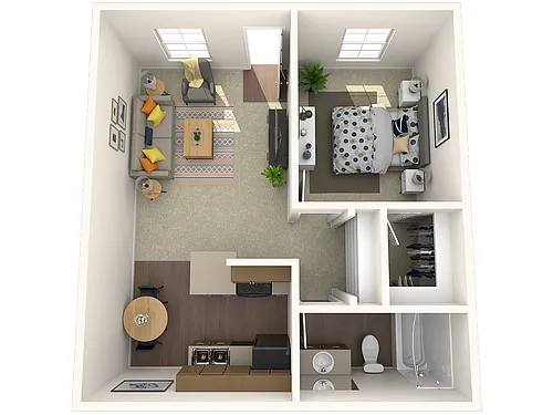 Floor plan The Bisbee