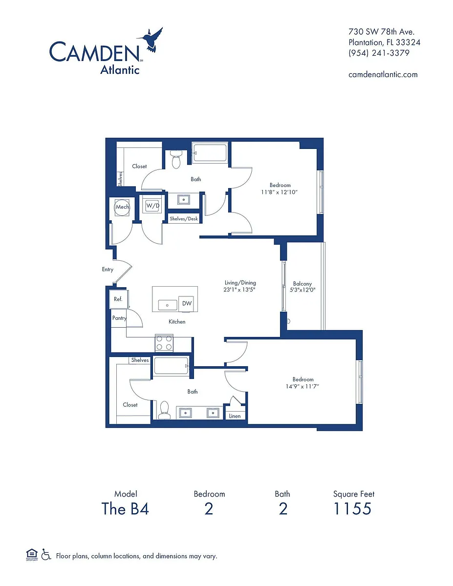 Floor plan The B4