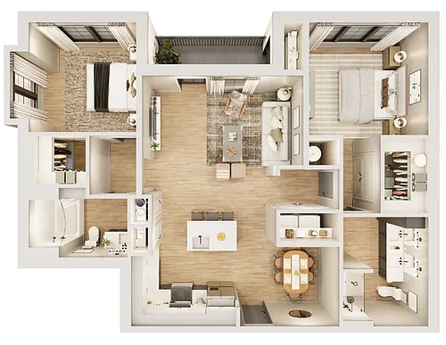 Floor plan B1