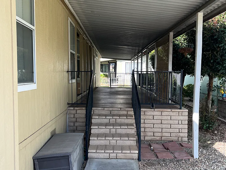 Large Patio and Entry