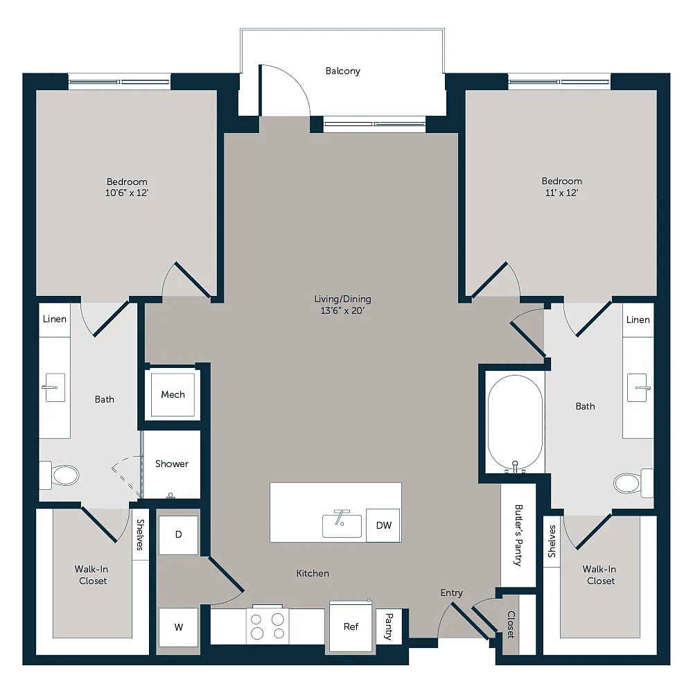 Floor plan Willowcreek