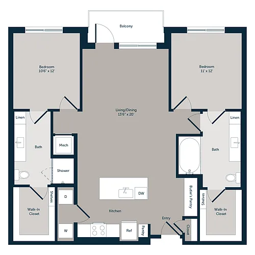 Floor plan Willowcreek
