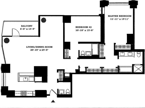 2nd image of 101 W 24th St APT 35A
