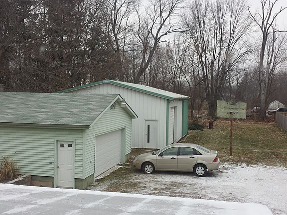 Looking out upstairs window