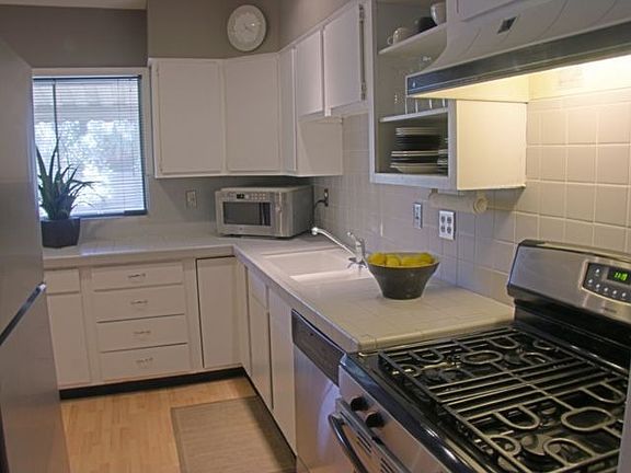 There are two entries into the kitchen