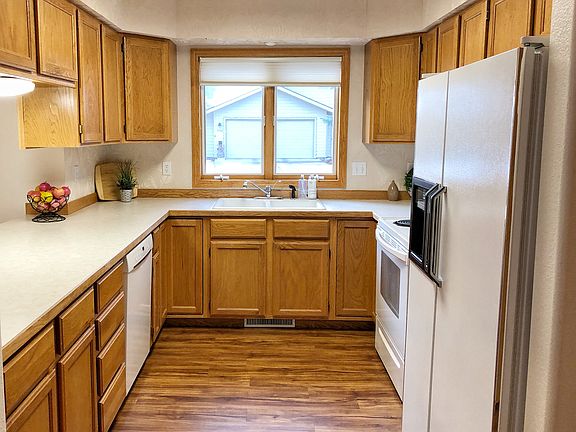 Galley style kitchen