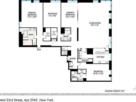 2nd image of 15 W 53rd St #39AF