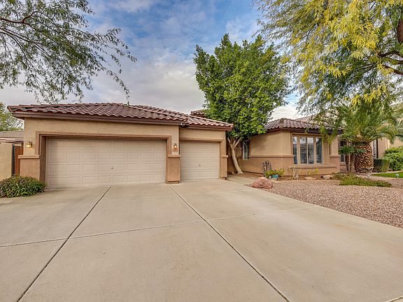 Three-car garage is fantastic!