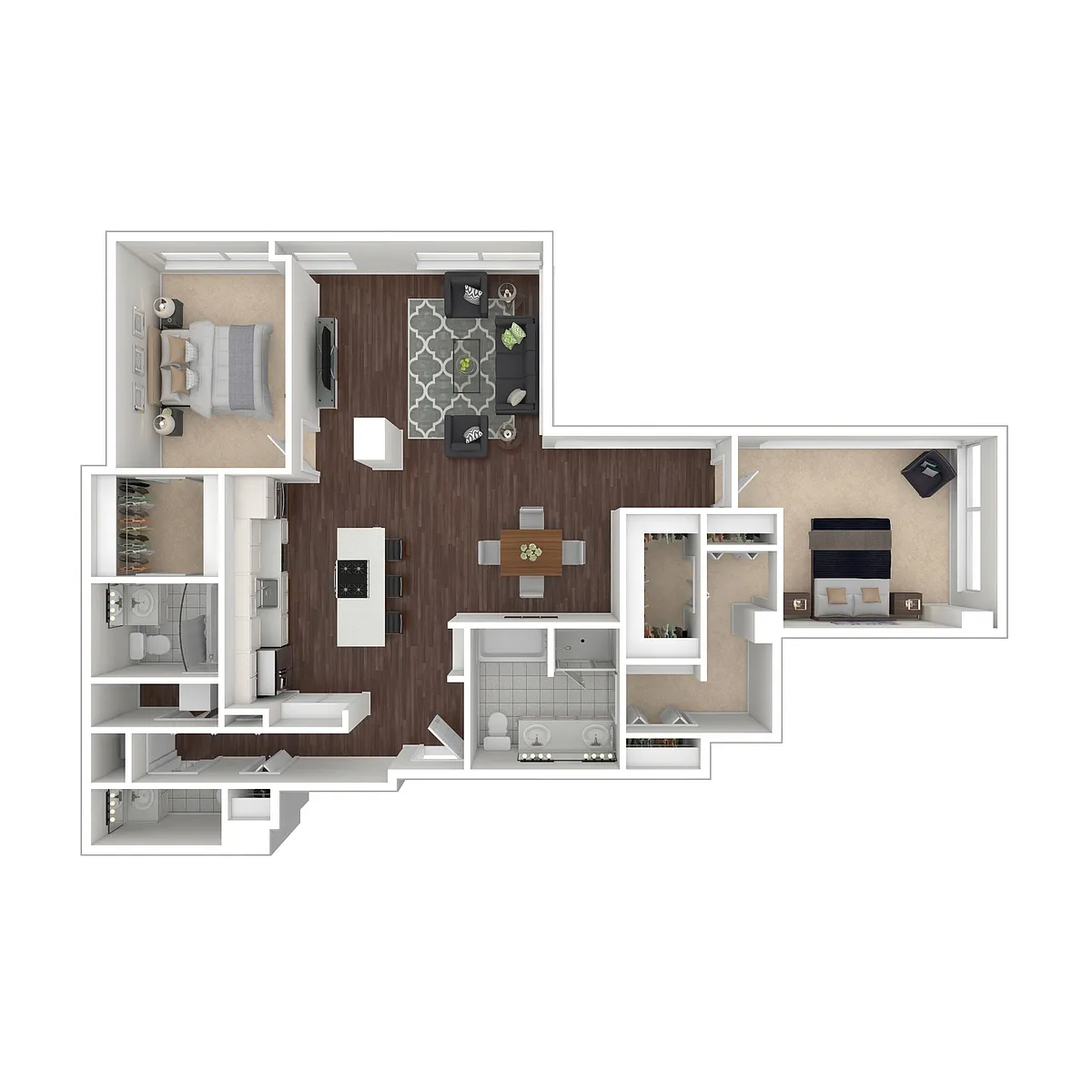 Floor plan Penthouse b9.2