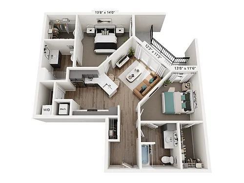 Floor plan B2