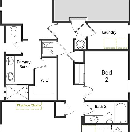 A layout of the Lupine floorplan
