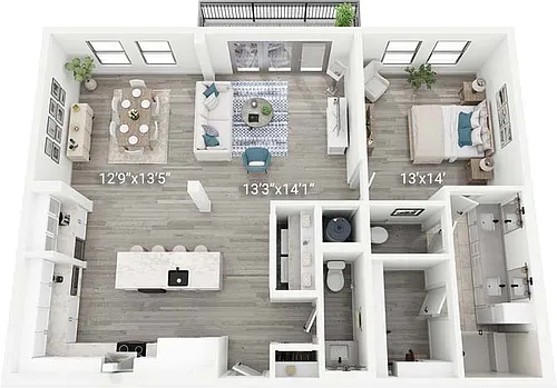 Floor plan Chalmers