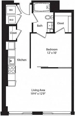 Floor plan 1G