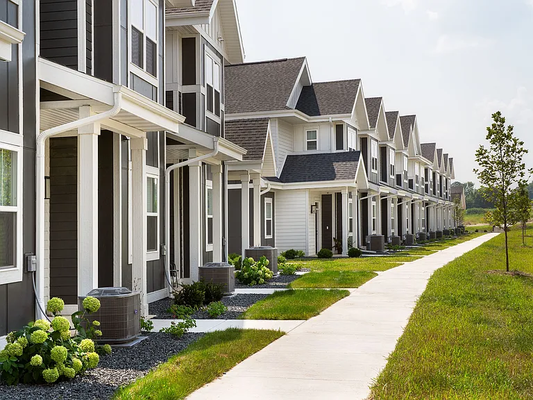 Apex at Verona Exterior Townhomes Building