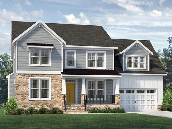 Jefferson A - Craftsman 2 AC2 Front load garage