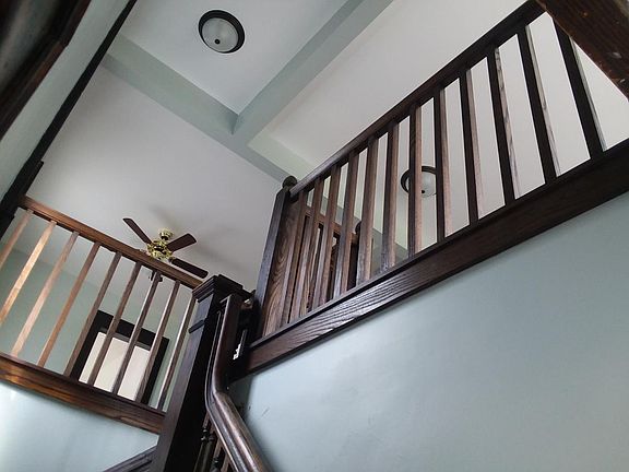 historic wood private inside stairway