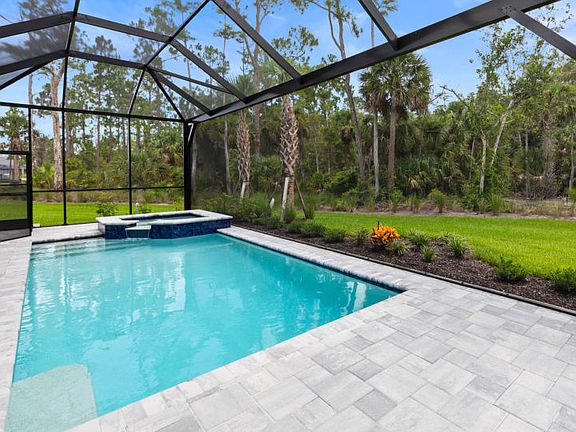Custom Designed Screened-In Pool Spa