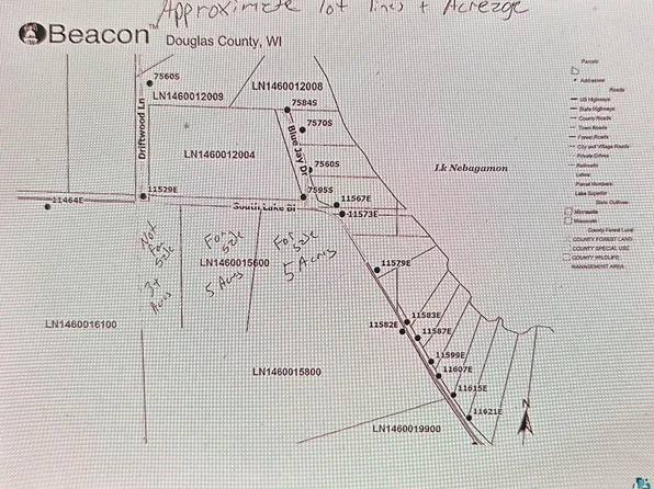 11540 East South Lake Blvd, Lake Nebagamon, WI 54849