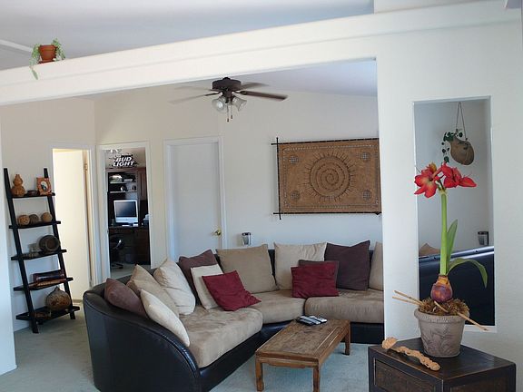 Family Room, office behind
