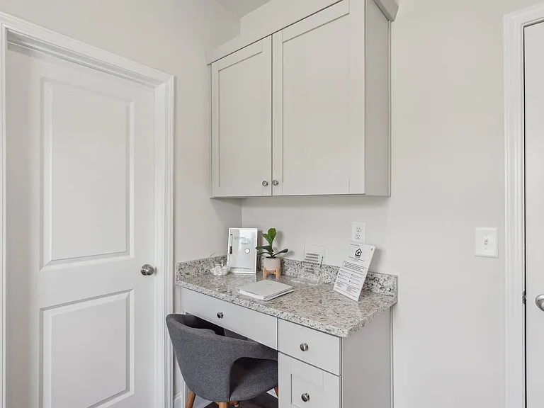 Cozy office nook ideal for work and study.
