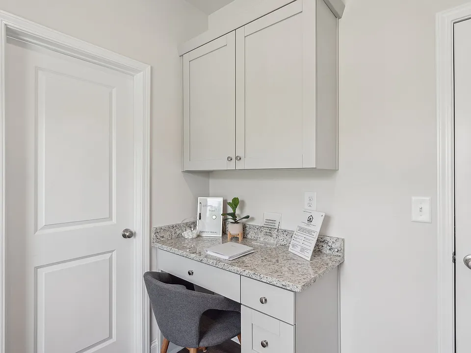 Cozy office nook ideal for work and study.