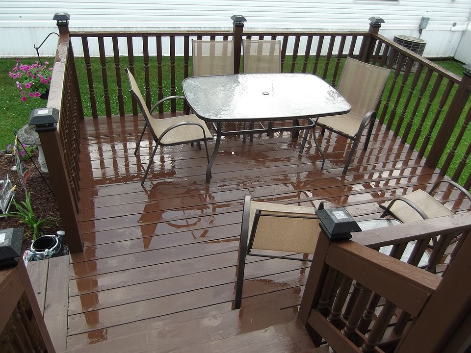 Newly Built Deck