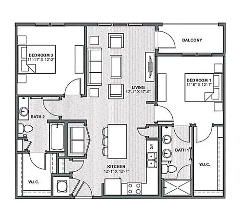Floor plan Ben Sawyer