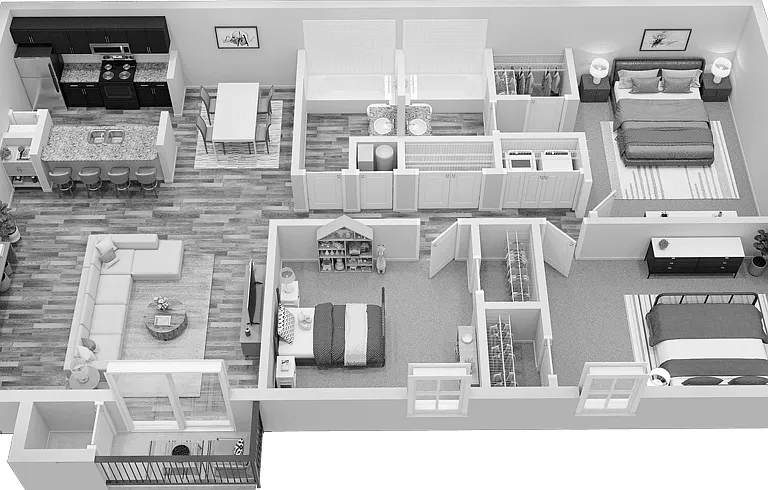 Waters Edge Apartments — Photo 24